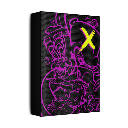 Canvas - Pink x Black
